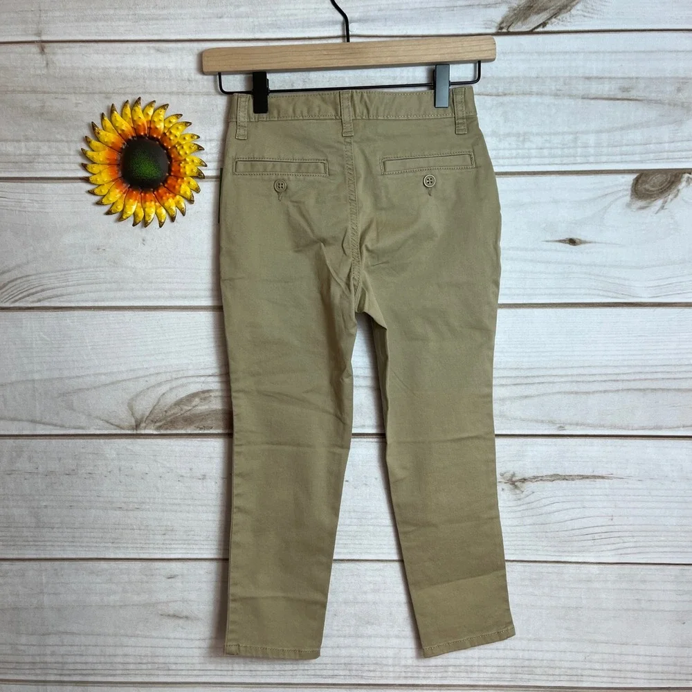 GAP Kids Boys Khaki‎ Pants Size 6 Adjustable Waist Classic Casual NWT